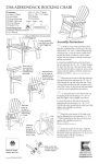 Kettler CHAIR 2566 User's Manual