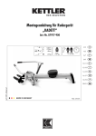 Kettler 07977-900 User's Manual