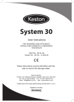 Keston System 30kw User's Manual