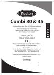Keston Combi 35kw User's Manual