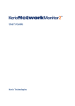 Kerio Tech Network Monitor User's Manual