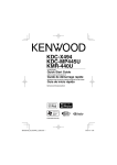 Kenwood KDC-MP445U User's Manual