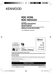 Kenwood KDC-HD552U User's Manual