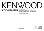 Kenwood KDC-MP6090R User's Manual