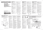 Kenwood KAC-8405 User's Manual