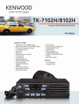 Kenwood FleetSync TK-8102H User's Manual
