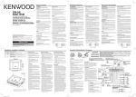 Kenwood eXcelon XR-5S User's Manual