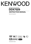 Kenwood DDX7029 User's Manual