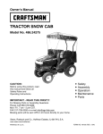 Kenmore Lawn Mower 486.24275 User's Manual