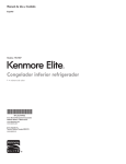 Kenmore Elite 31 cu.ft. French Door Bottom-Freezer Refrigerator ENERGY STAR Owner's Manual (Espanol)