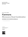 Kenmore 2.1 cu ft Over-the-Range Microwave Owner's Manual (Espanol)