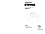 Kenmore Fryer 69298 User's Manual