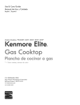 Kenmore ELITE 3231 User's Manual