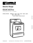 Kenmore 790.9621 User's Manual