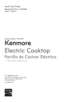 Kenmore 790.4422 User's Manual