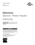 Kenmore 153.31242 User's Manual