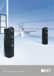 KEF Audio FLC Loudspeaker User's Manual