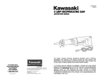 Kawasaki 840844 User's Manual