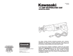 Kawasaki 840184 User's Manual