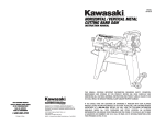 Kawasaki 840076 User's Manual