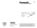 Kawasaki 840066 User's Manual