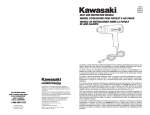 Kawasaki 840015 User's Manual