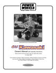 Kawasaki 76920 User's Manual