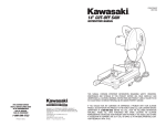 Kawasaki 691204 User's Manual