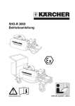 Karcher SHD-R 3000 User's Manual