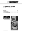 Karcher K12 User's Manual