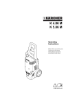 Karcher K 4.86 M User's Manual