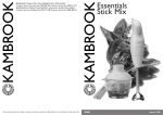Kambrook KSB7 User's Manual