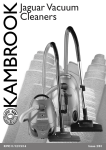 Kambrook KVC12 User's Manual