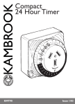 Kambrook KMT90 User's Manual