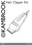 Kambrook KHC10B User's Manual