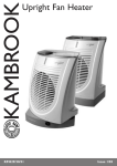 Kambrook KFH29 User's Manual