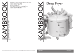 Kambrook KDF100 User's Manual
