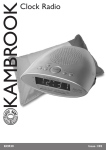 Kambrook KCR30 User's Manual