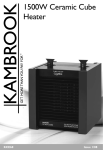 Kambrook KCE60 User's Manual