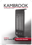 Kambrook CARBON KCF200 User's Manual