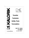 Kalorik USK TO 14244 User's Manual