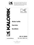 Kalorik USK JK 28345 User's Manual