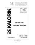 Kalorik USK DA 31750 User's Manual