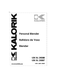 Kalorik USK BL 24088 User's Manual