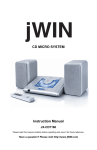 Jwin JX-CD7160 User's Manual