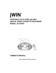Jwin JX-CD492 User's Manual