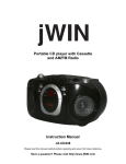 Jwin JX-CD483 User's Manual