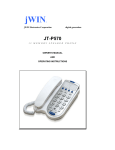 Jwin JT-P570 User's Manual