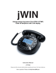 Jwin JT-P433 User's Manual