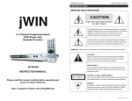 Jwin JD-VD520 User's Manual